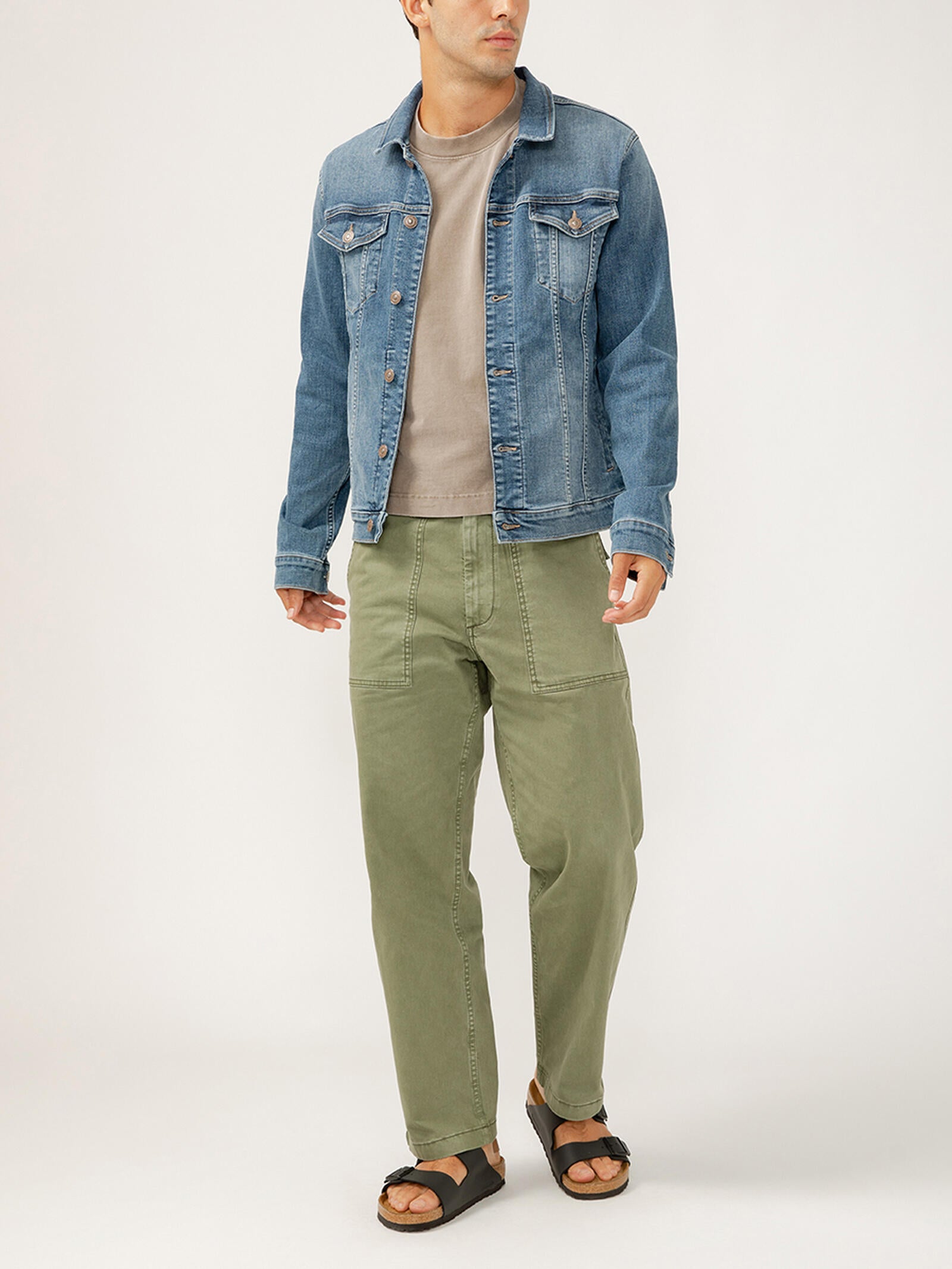 Silver Denim Jacket
