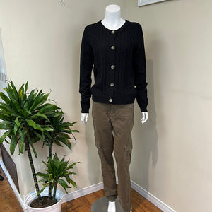 Cream Dela Knit Cardigan