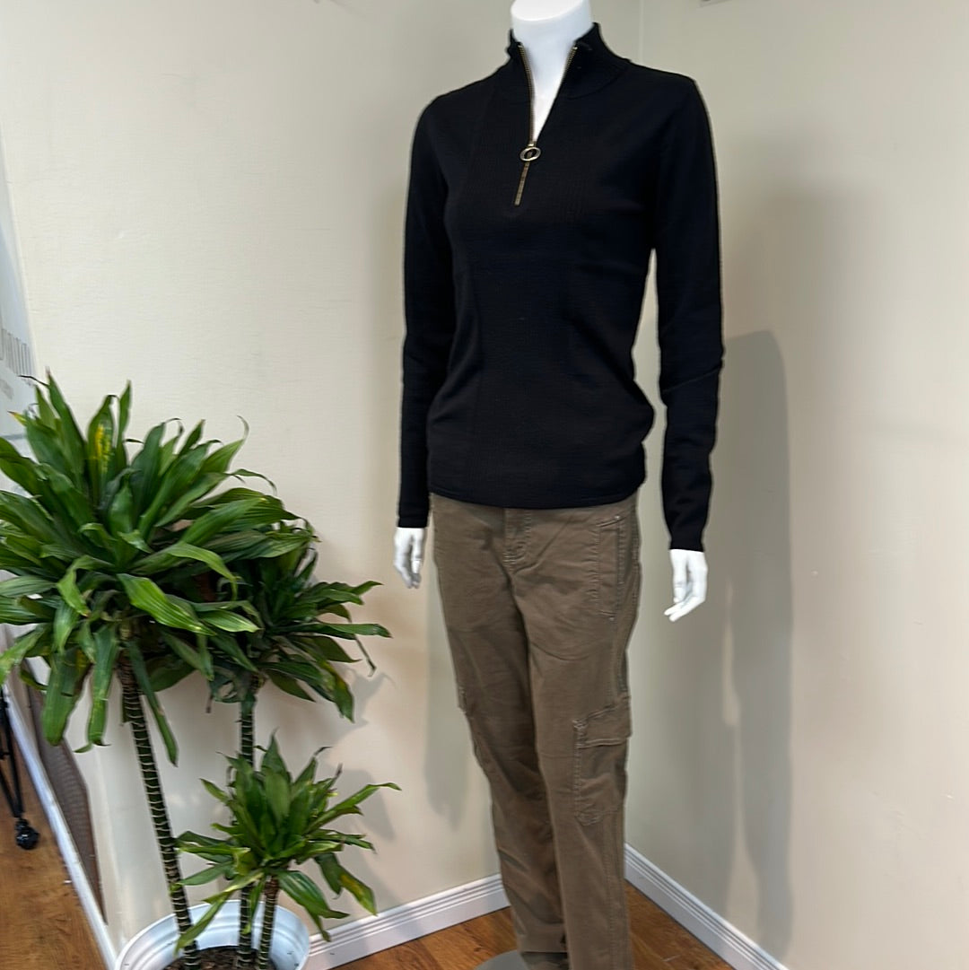Cream Dela High Neck Pullover