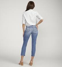 Silver Elyse Straight Crop