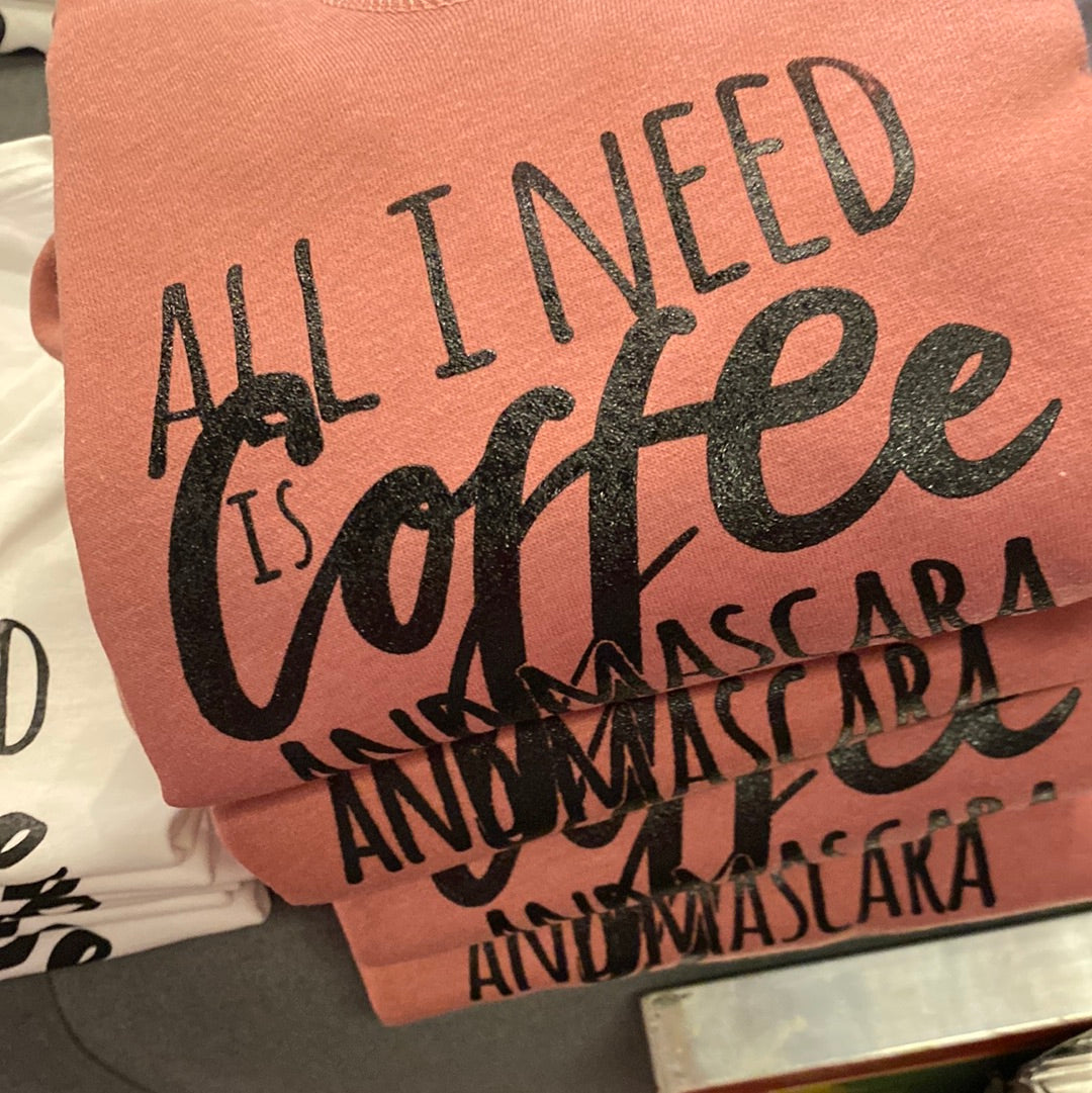 Coffee and Mascara Hoodie