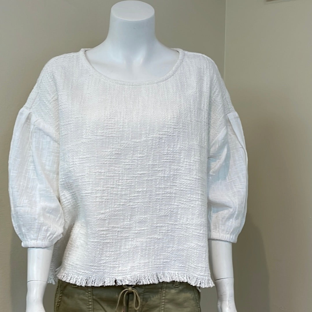 Cream Clara Blouse