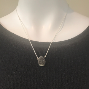 Stone Tear Drop Necklace